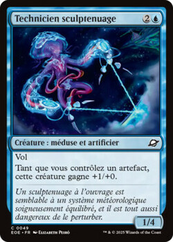 Technicien sculptenuage