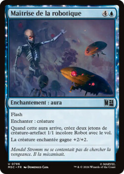 Maîtrise de la robotique
