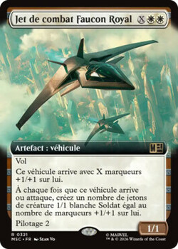 Jet de combat Faucon Royal