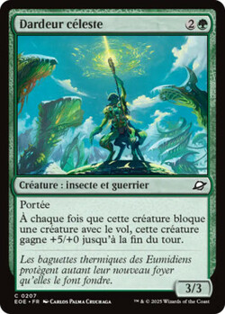 Dardeur céleste