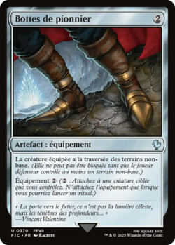 Bottes de pionnier