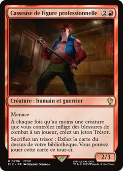 Casseuse de figure professionnelle