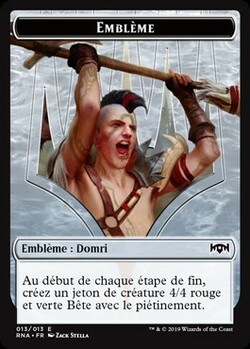 Emblème : Domri, porteur de chaos