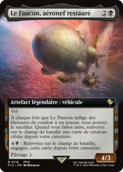 Le Faucon, aéronef restauré