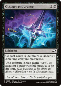 Obscure endurance