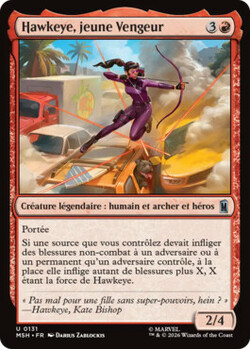 Hawkeye, jeune Vengeur