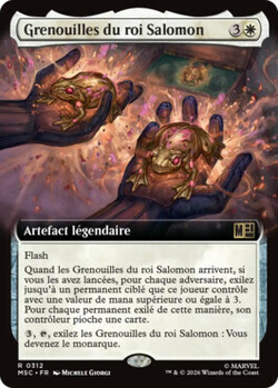 Grenouilles du roi Salomon