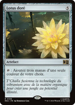 Lotus doré
