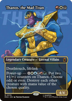 Thanos, the Mad Titan