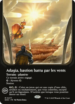 Adagia, bastion battu par les vents
