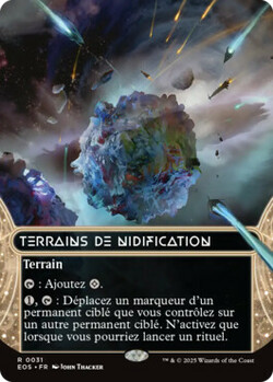 Terrains de nidification