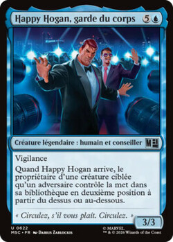 Happy Hogan, garde du corps