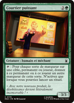 Courtier puissant