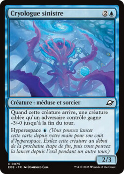 Cryologue sinistre