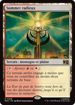 Sommet radieux