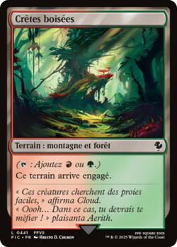 Crêtes boisées