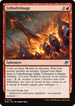 Lithofreinage