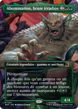 Abomination, brute irradiée
