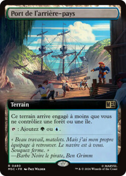 Port de l'arrière-pays