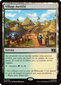 Village fortifié