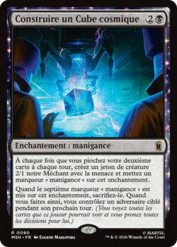 Construire un Cube cosmique