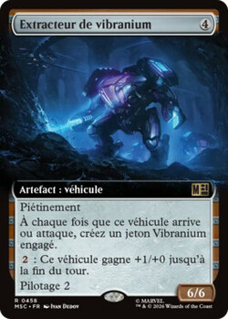 Extracteur de vibranium