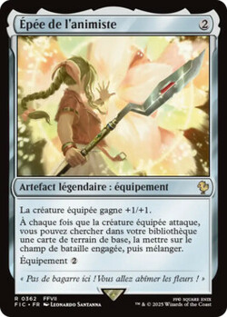 Épée de l'animiste