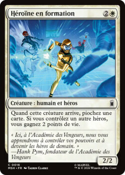 Héroïne en formation