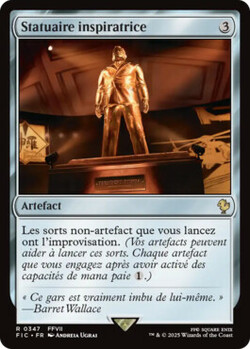 Statuaire inspiratrice