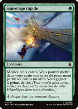 Sauvetage rapide