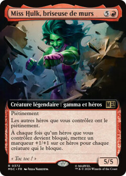Miss Hulk, briseuse de murs