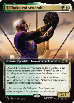 T'Chaka, roi vénérable