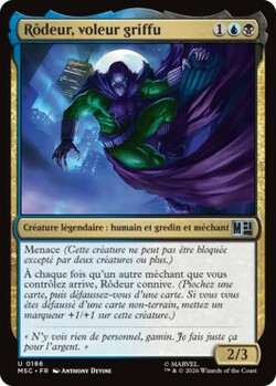 Rôdeur, voleur griffu