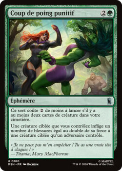 Coup de poing punitif
