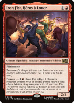 Iron Fist, Héros à Louer