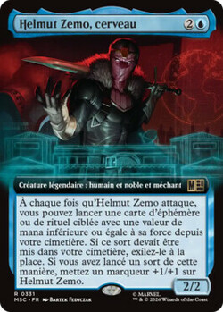 Helmut Zemo, cerveau
