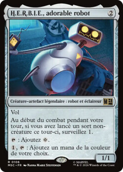 H.E.R.B.I.E., adorable robot