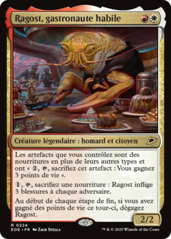 Ragost, gastronaute habile