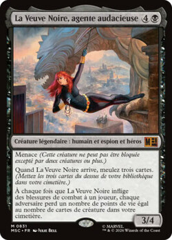 La Veuve Noire, agente audacieuse