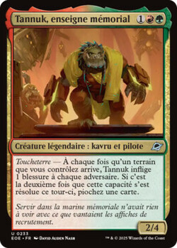 Tannuk, enseigne mémorial