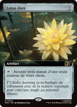Lotus doré