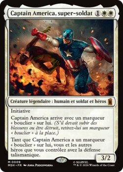 Captain America, super-soldat