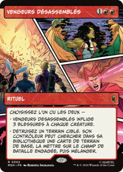 Vengeurs désassemblés