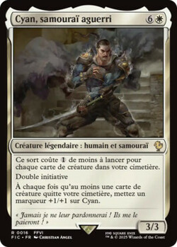 Cyan, samouraï aguerri