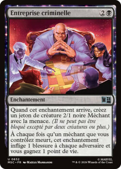 Entreprise criminelle