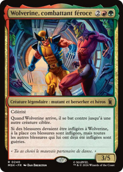 Wolverine, combattant féroce