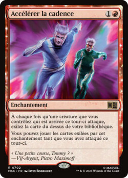 Accélérer la cadence