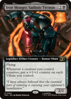 Iron Monger, Sadistic Tycoon