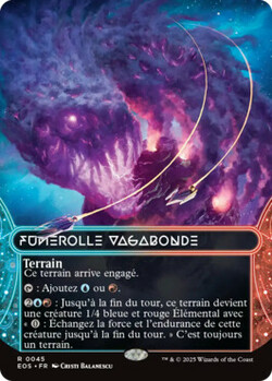 Fumerolle vagabonde