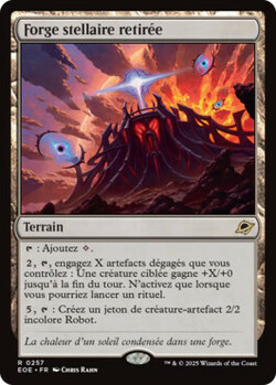 Forge stellaire retirée
